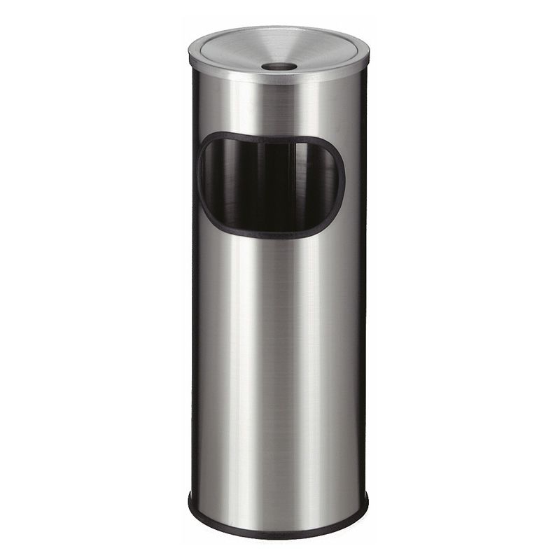 Cendrier poubelle inox